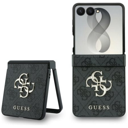 Guess Big 4G Logo Case for Samsung Galaxy Z Flip 8 Black