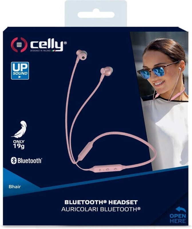 Celly BHAIRPK Bluetooth Headset Pink