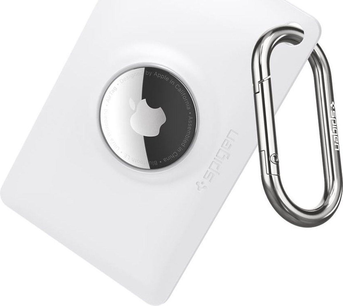 Spigen Air Fit Apple AirTag Card Case Matte White