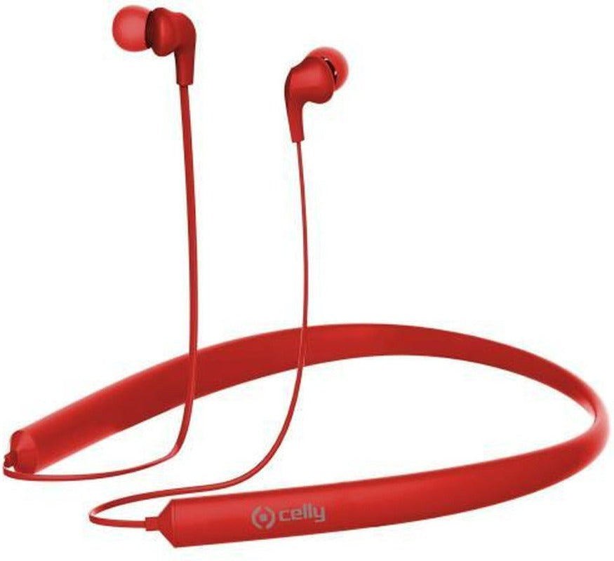 Celly BHNECKRD Bluetooth stereo Bh Neck Headset Red