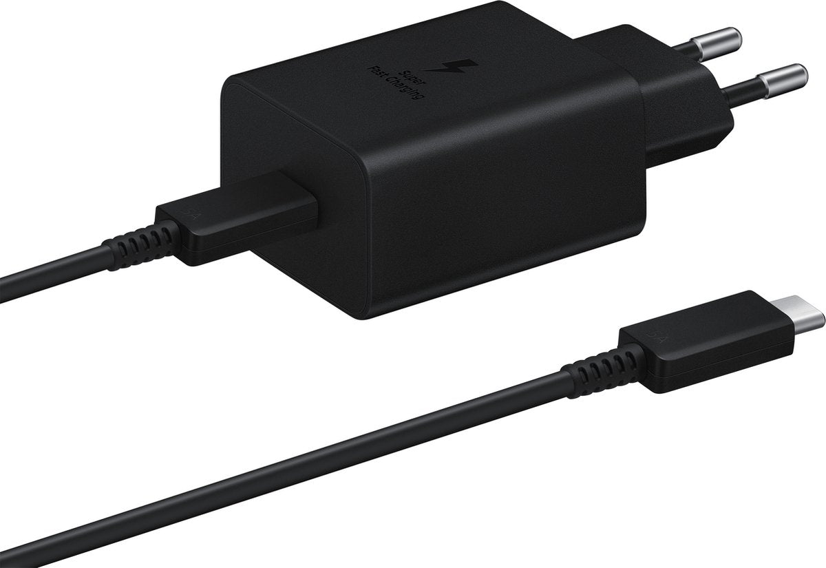 Samsung 45W Power Adapter with  USB-C to USB-C cable Blister