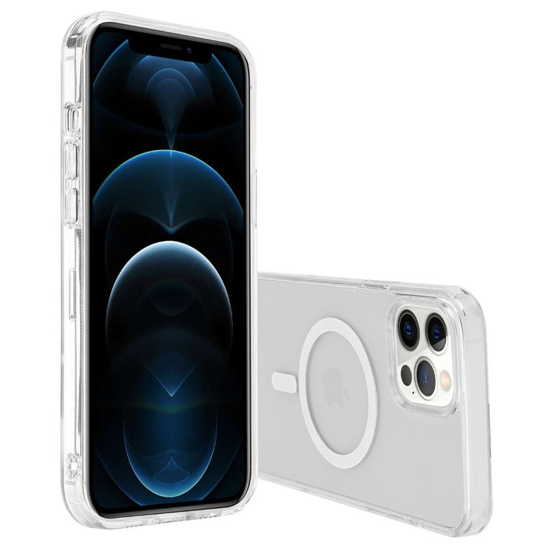 Nevox MagSafe Stylesh Shockflex Transparent Case for iPhone 12 Pro Max