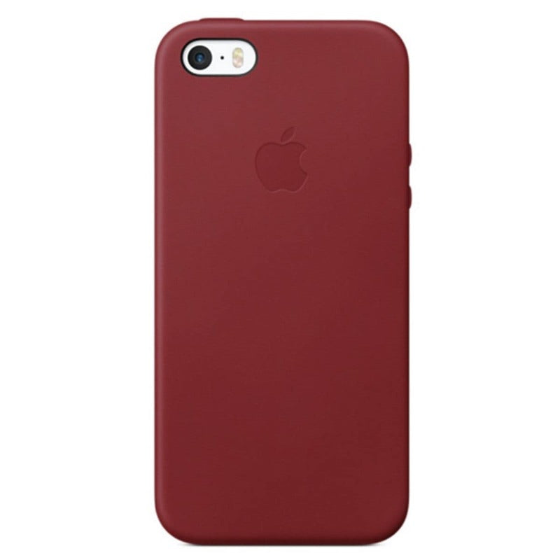 Apple MR622ZM/A Leather Backcover for iPhone SE Red