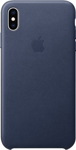 Apple MRWU2ZM/A Leather Backcover for iPhone Xs Max Midnight Blue