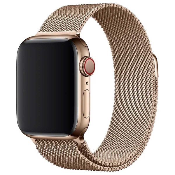 Apple Watch 44 mm Milanese Loop Band - Gold