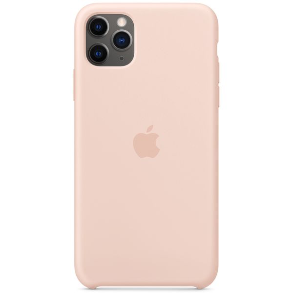 Apple MWYY2ZM/A Silicone Backcover for iPhone 11 Pro Max Pink Sand