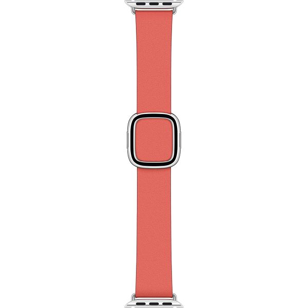 Apple Watch 40 mm Leather Modern Buckle L Band Strap Large - Pink