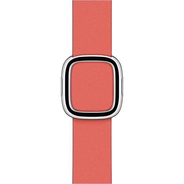 Apple Watch 40 mm Leather Modern Buckle L Band Strap Large - Pink