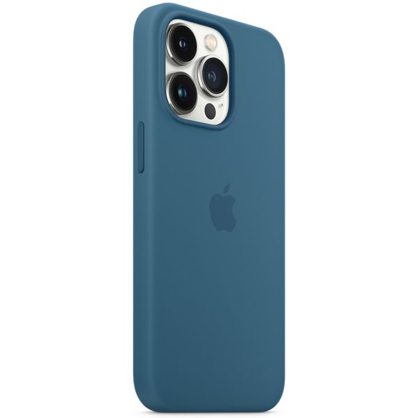 Apple MM2G3ZM/A Silicone Backcover MagSafe for iPhone 13 pro Blue Jay