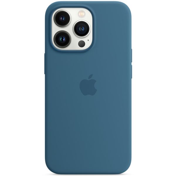 Apple MM2G3ZM/A Silicone Backcover MagSafe for iPhone 13 pro Blue Jay