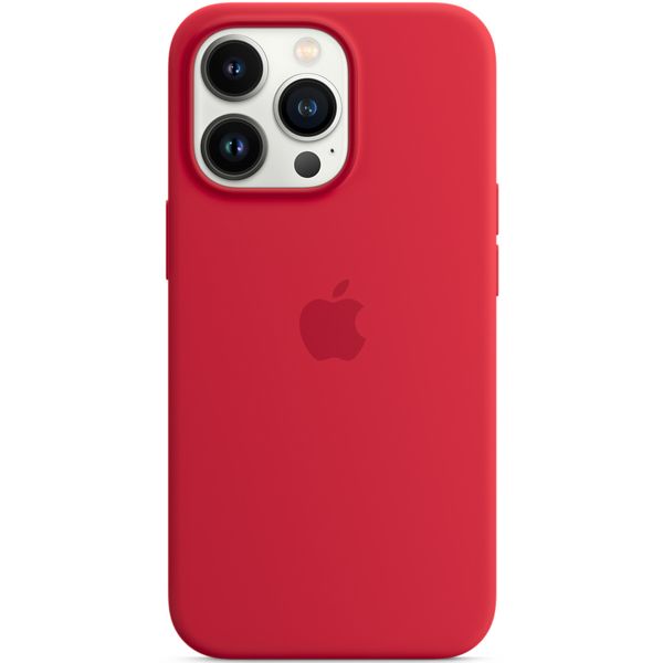 Apple MM23ZM/A Silicone Backcover MagSafe for iPhone 13 Pro - Red