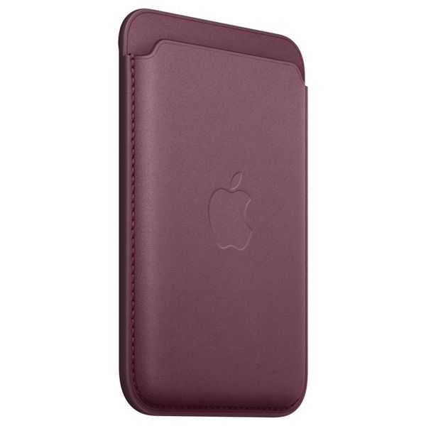 Apple Leather Wallet MagSafe - Dark Cherry