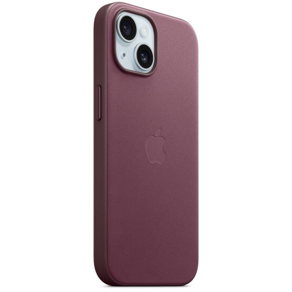 Apple FineWoven Backcover MagSafe for iPhone 15 / iPhone 14/ iPhone 13 - Mulberry