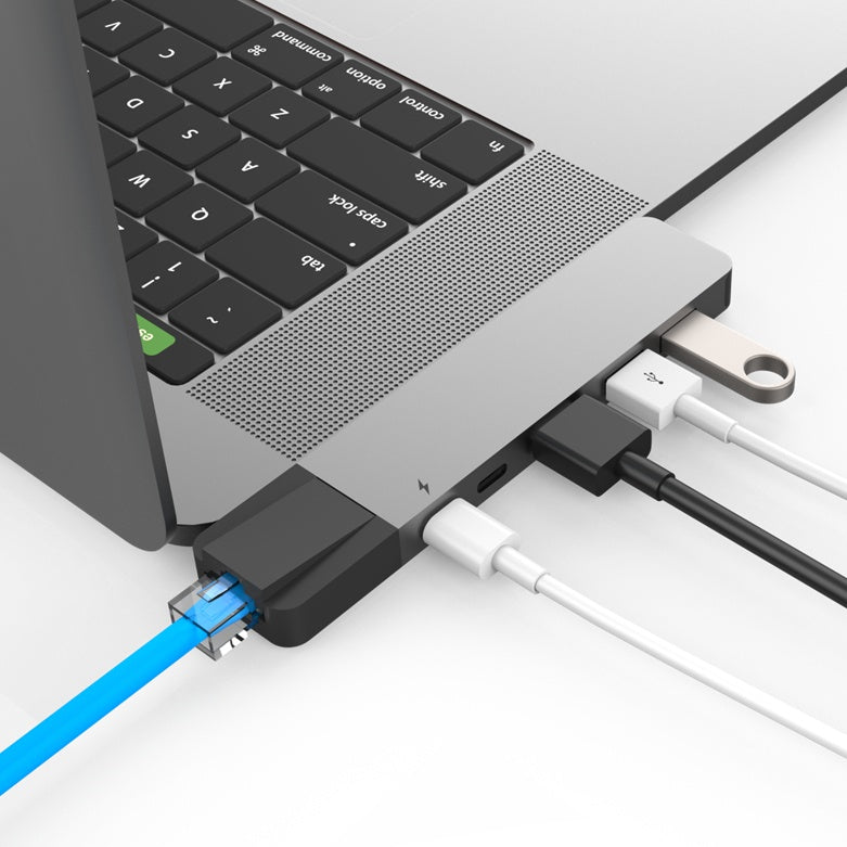 Hyper HyperDrive NET 6-in-2 Hub for USB-C MacBook Pro