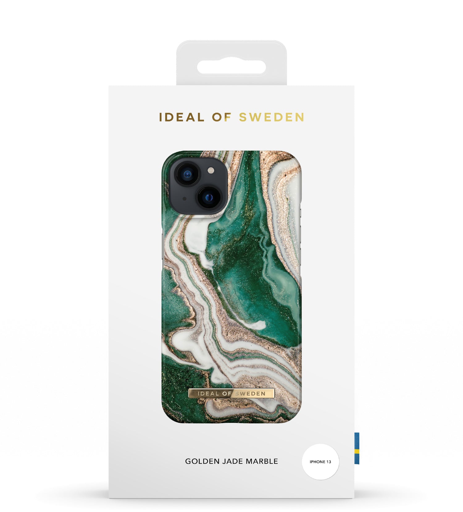 IDEAL OF SWEDEN Fashion Case iPhone 13 / 14 / 15 Golden JadeMrb