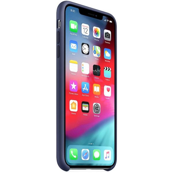 Apple MRWG2ZM/A Silicone Backcover for iPhone Xs Max Midnight Blue