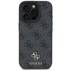 Guess GUHMP16LP4SM4MK iPhone 16 Pro black hardcase 4G Small Classic MagSafe