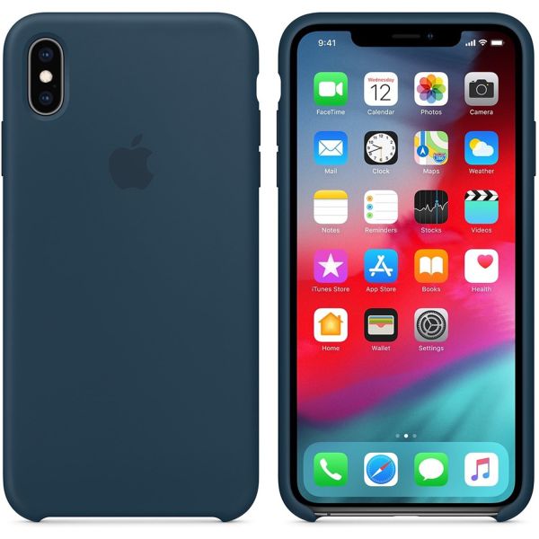 Apple MUJQ2ZM/A Silicone Backcover for iPhone Xs Max Pacific Green