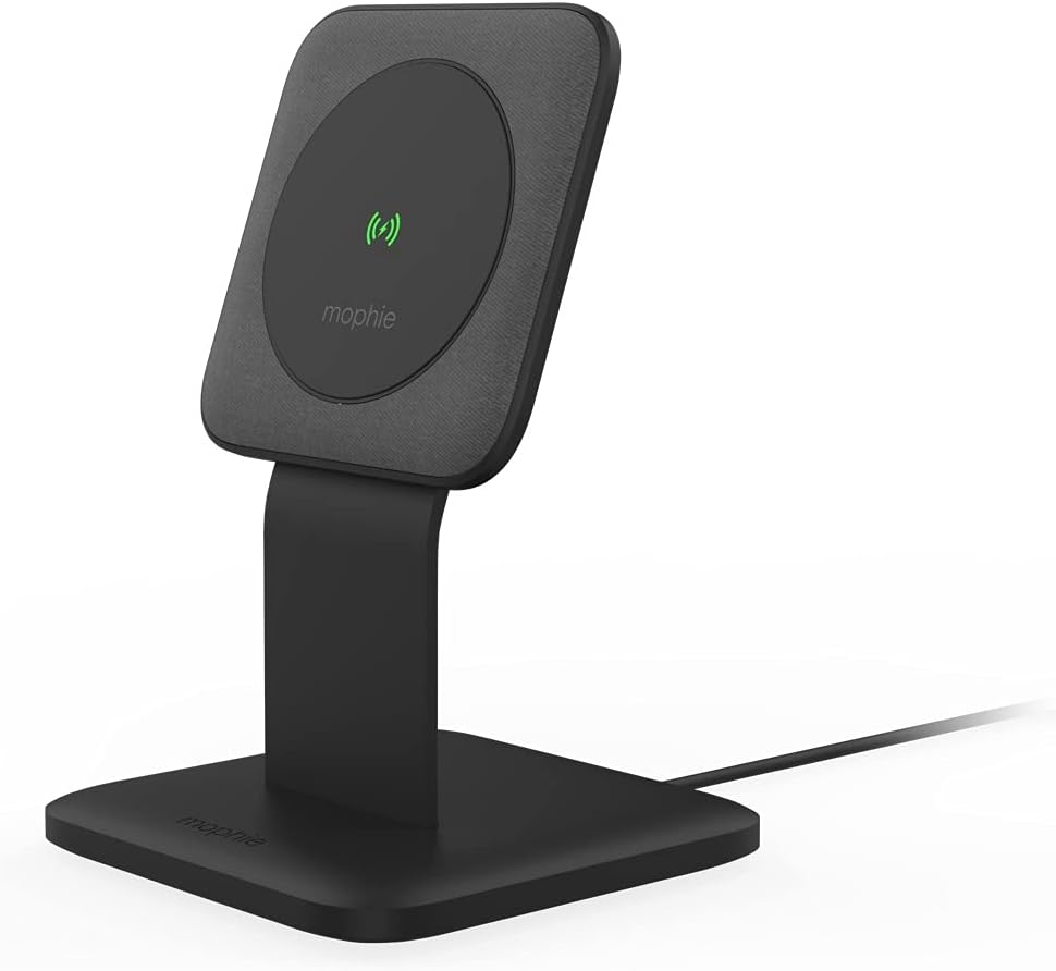 mophie - 15W Wireless Charging Stand Compatible with snap and MagSafe