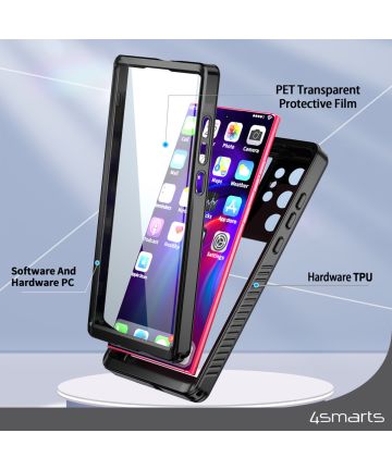 4smarts Active Pro STARK Samsung Galaxy S23 Case Waterproof Black