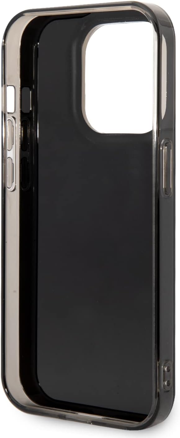 Mercedes MEHMP14MSIPBK MagSafe Case iPhone 14 Plus Liquid Silicone,  Stars Pattern Black