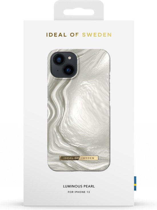 IDEAL OF SWEDEN Fashion Case iPhone 13 / 14 / 15 Luminous Pearl