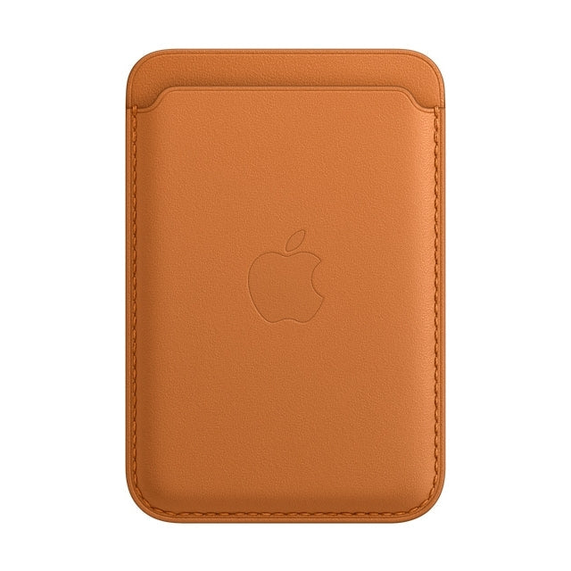 Apple Mm0Q3Zm/A Leather Wallet MagSafe - Golden Brown