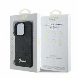Guess GUHCP16XG4GFGR iPhone 16 Pro Max black hardcase 4G Classic