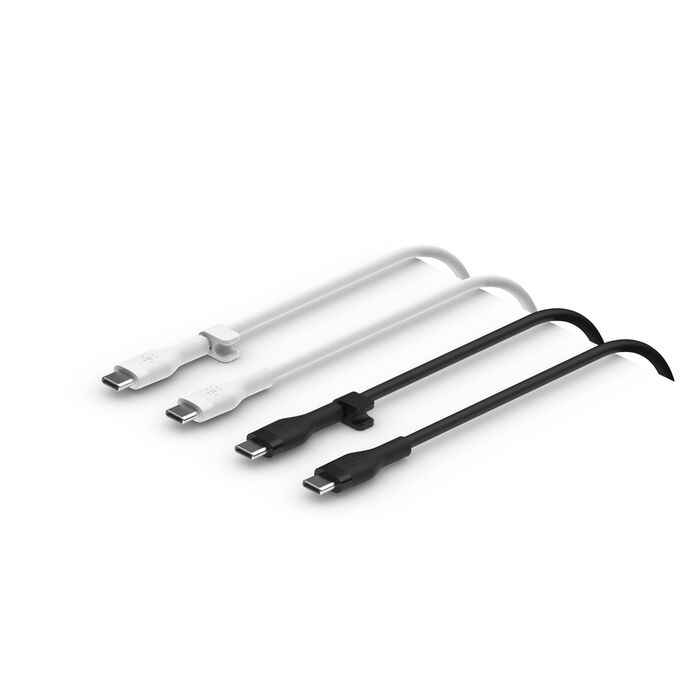 Belkin USB-C to USB-C Cable 1m Black and White 2 Pack