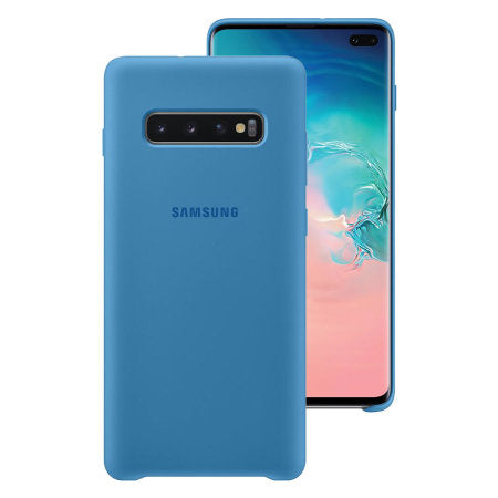 Samsung Galaxy S10 Plus Silicone Cover Light Blue