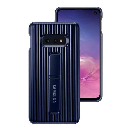 Samsung Galaxy S10e Protective Standing Cover - Blue