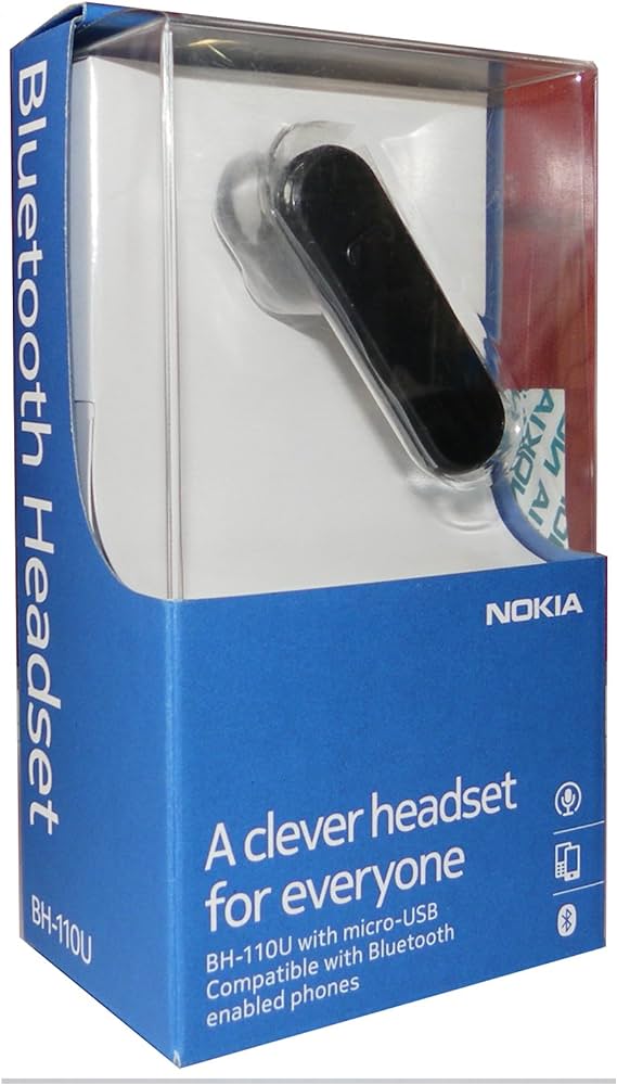 Nokia BH-110 Bluetooth Headset white