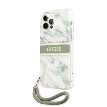 Guess GUHCP12MKMABGN iPhone 12/12 Pro Green hardcase with Removeable Strap