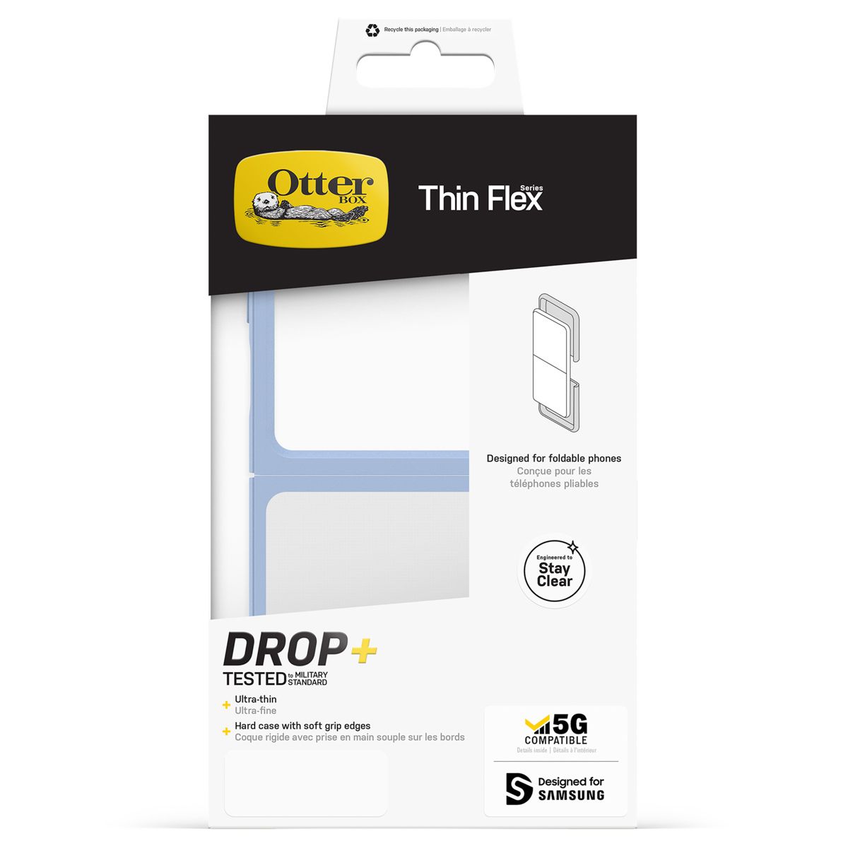 OtterBox Thin Flex Backcover for Samsung Galaxy Z Flip 5 - Dream Come Blue