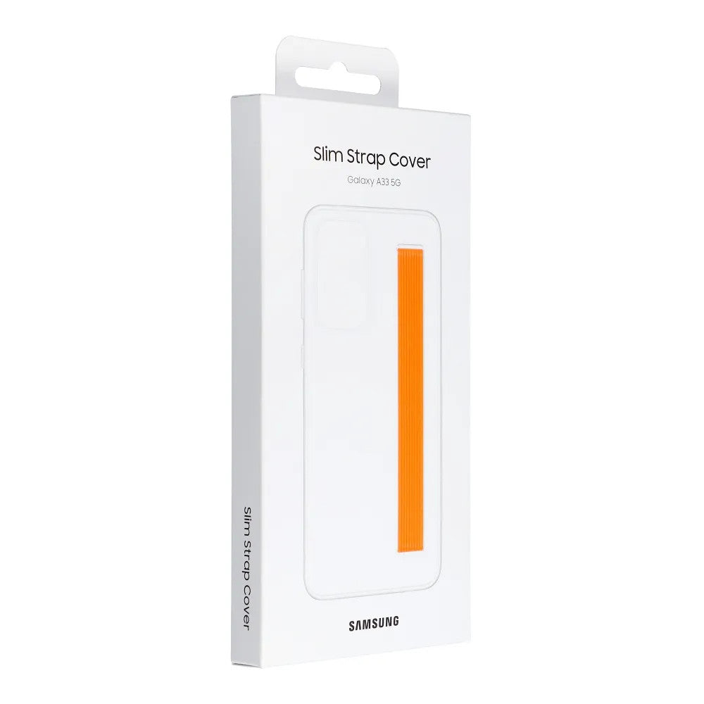 SAMSUNG Galaxy A33 5G Slim Strap Cover - Transparent