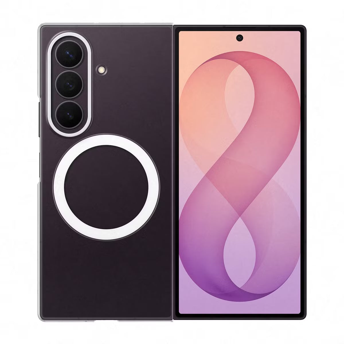 Samsung Clear Magnet Case for Samsung Galaxy Z Fold8 Ultra - Transparant