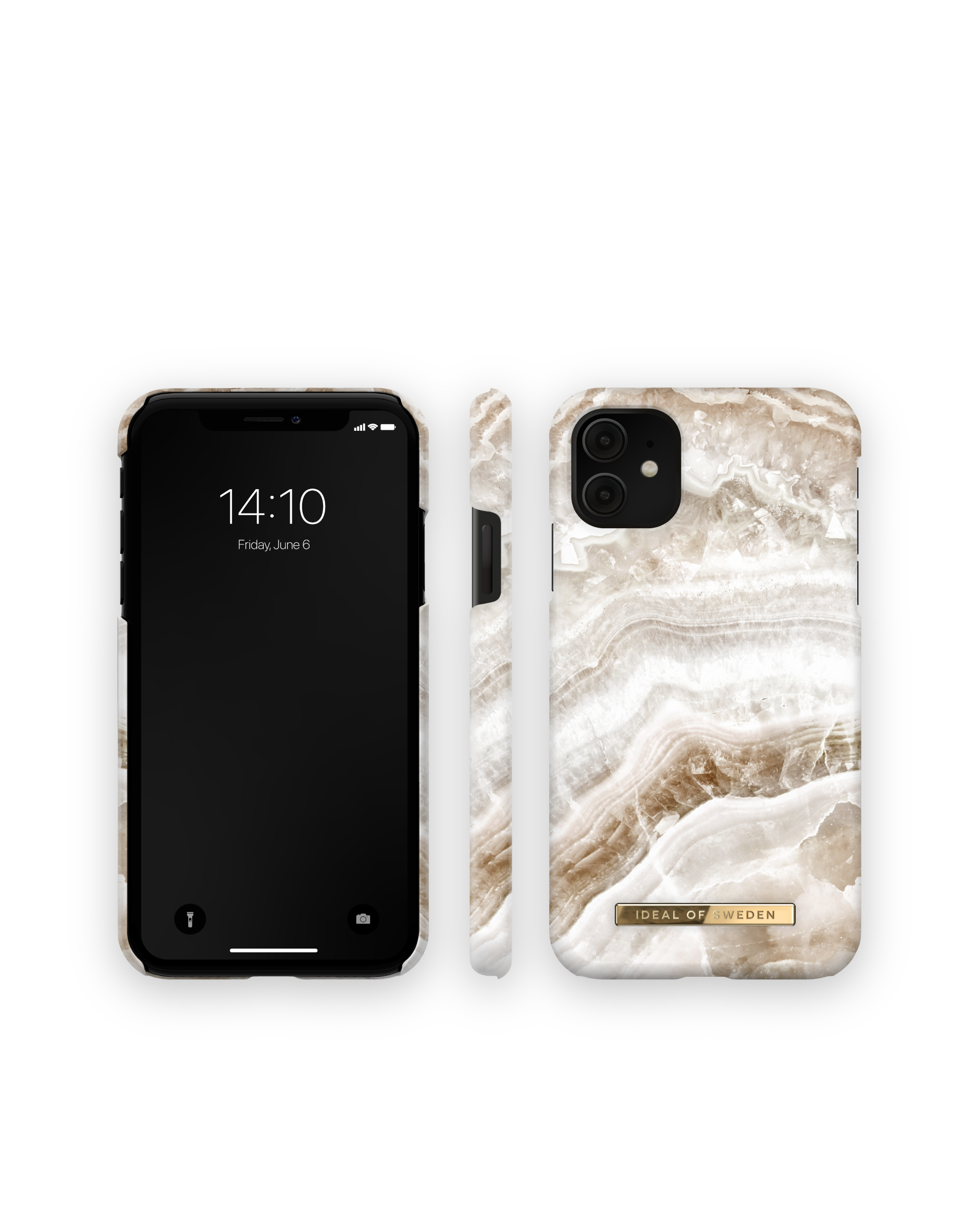 iDeal of Sweden Fashion Case iPhone 11/XR Clear Quartz