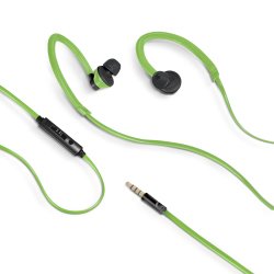 Celly Stereo Earphones 3.5mm Green Airpro100