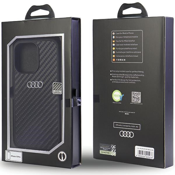 Audi Carbon Fiber iPhone 13 Pro / 13 hardcase AU-TPUPCIP13P-R8/D2-BK
