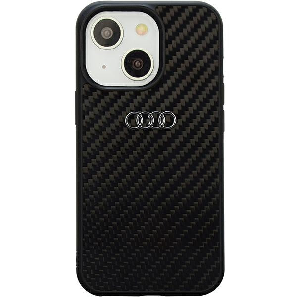 Audi Carbon Fiber iPhone 14 / 15 / 13 hardcase AU-TPUPCIP14-R8/D2-BK