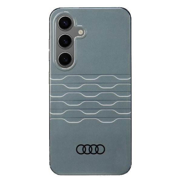 Audi IML Geometric Pattern Case S24 S921 Grey Hardcase AU-IMLS24-A6/D3-GY