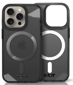 TUMI TUHMP16XHSP1TK HC MagSafe PC/TPU Transparent Shockproof Black for iPhone 16 Pro Max