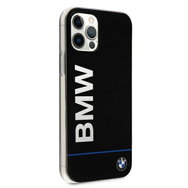 BMW BMHCP12MPCUBBK iPhone 12/12 Pro black hardcase Signature Printed Logo