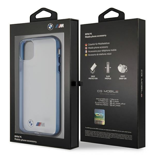 BMW BMHCN61MBTOB iPhone 11 / Xr transparent hardcase Sandblast