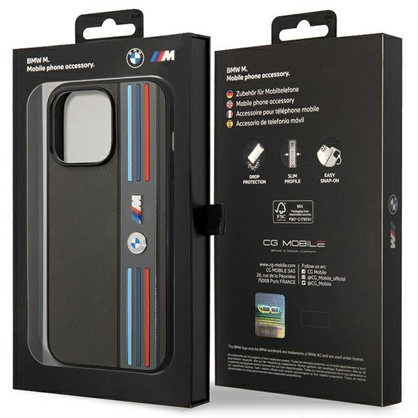 BMW BMW BMHCP14L22PPMA iPhone 14 Pro Grey Tricolor M Collection