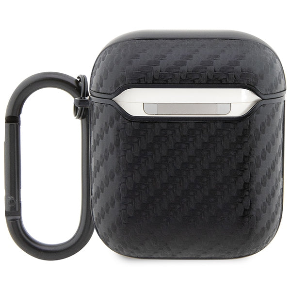 BMW BMA2WMPUCA2 AirPods 1/2 cover black Carbon Double Metal Logo