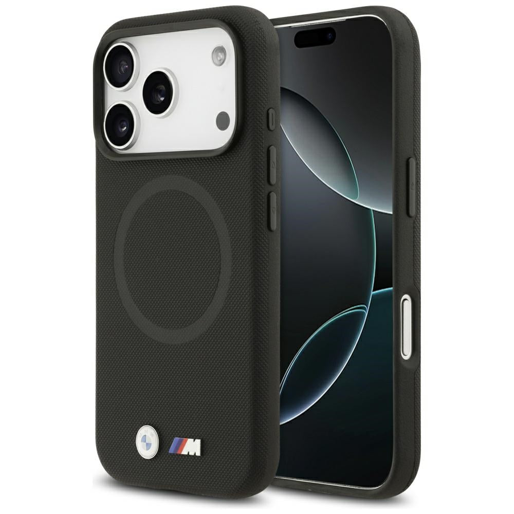 BMW BMHMP17X25PFWSMK M FW Metal Logo MagSafe Case for iPhone 17 Pro Max Black