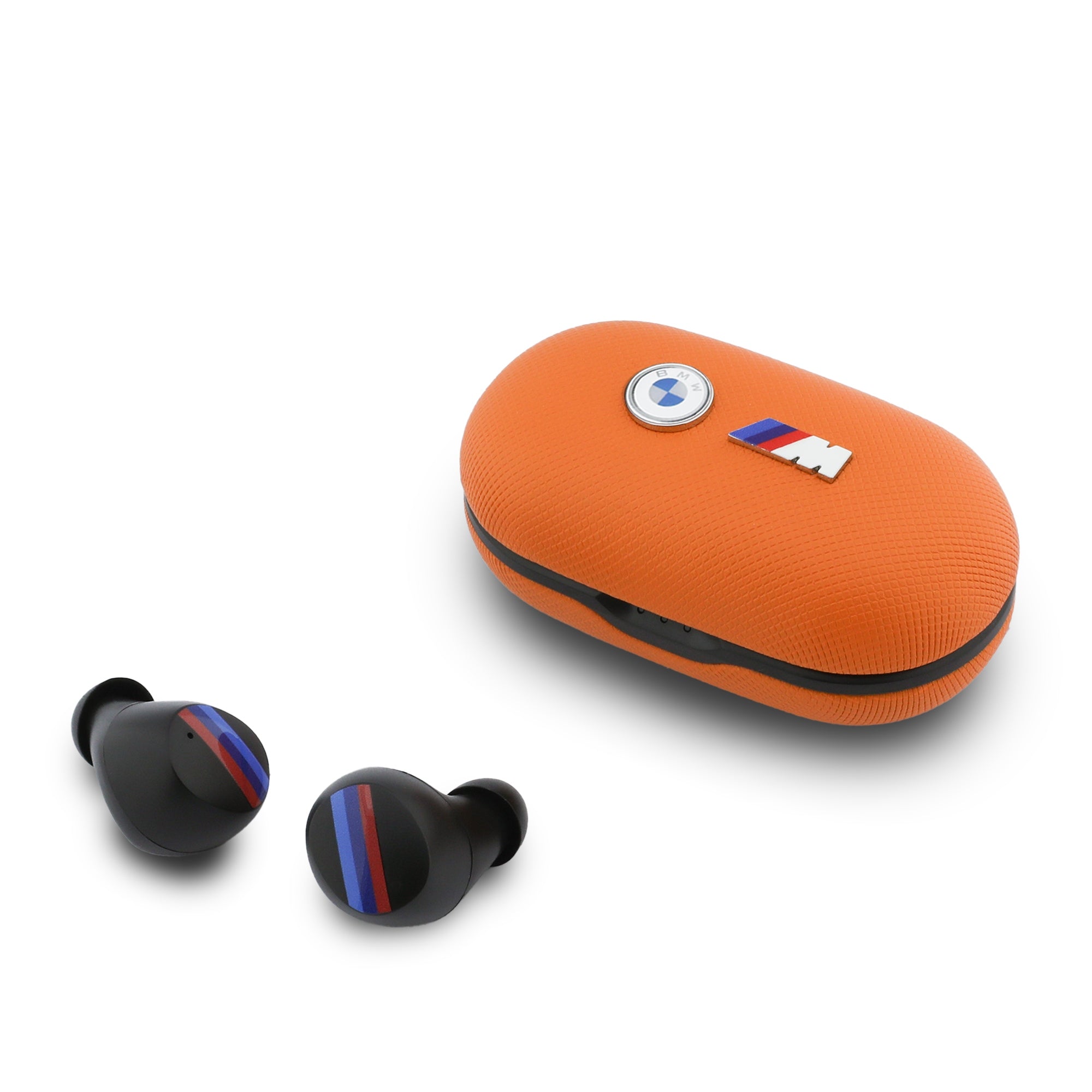BMW Headphones Bluetooth TWS BMW M Metal Logo ENC orange