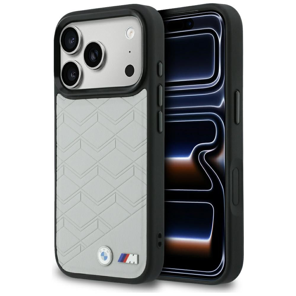 BMW M BMHMP17X25PCSSPG Shap Logo MagSafe Case for iPhone 17 Pro Max Grey