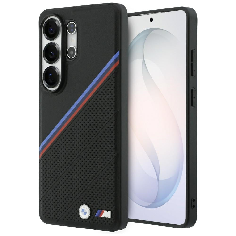 BMW BMHMS26L25PCSPEK Tricolor Metal Logo MagSafe for Samsung Galaxy S26 Ultra black